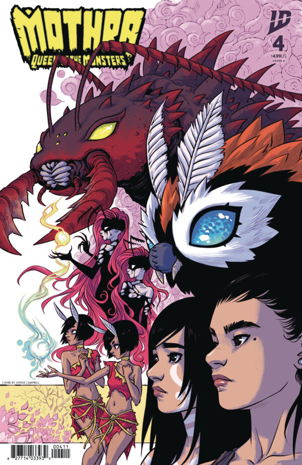 MOTHRA: QUEEN OF MONSTERS #4 Sophie Campbell cover A