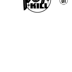 POP KILL #1 Blank Sketch 2nd Print cover B