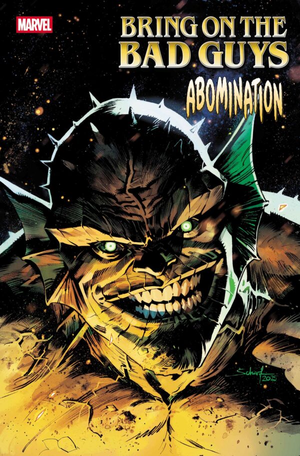 BRING ON THE BAD GUYS #3 Abomination #1 (Jonas Scharf cover D)