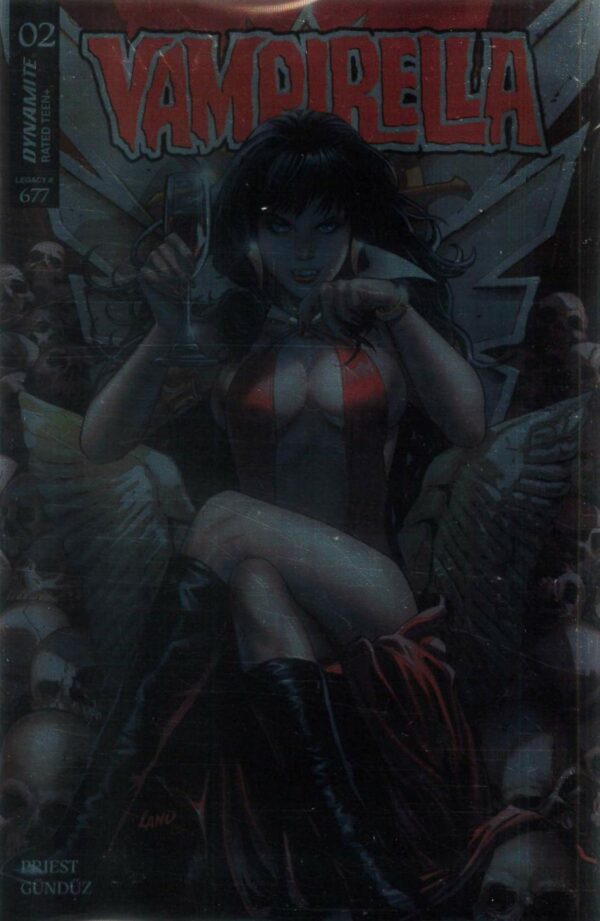 VAMPIRELLA (2025 SERIES) #2: Greg Land Foil cover F