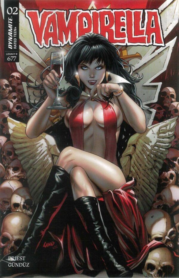 VAMPIRELLA (2025 SERIES) #2: Greg Land cover B