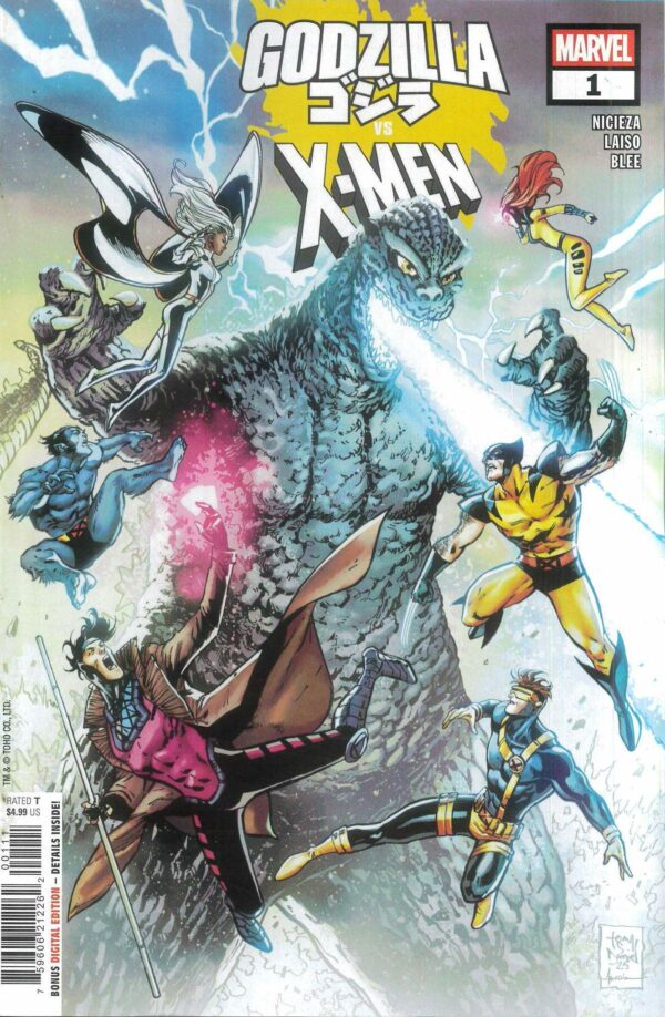 GODZILLA VS #4: X-Men #1 (cover A)