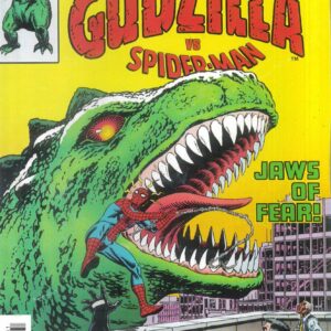 GODZILLA VS #3: Spider-Man #1 (Jerry Ordway Godzilla Homage cover F)
