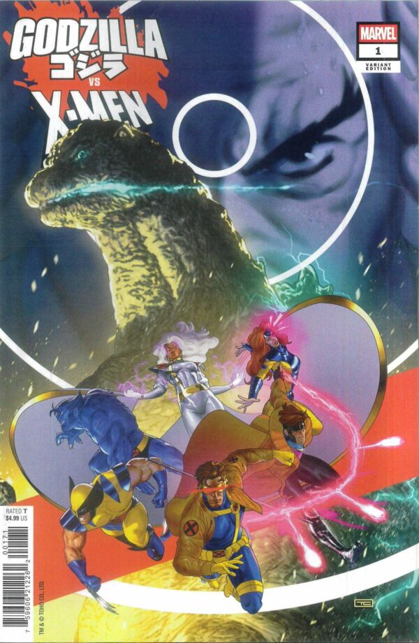 GODZILLA VS #4: X-Men #1 (Taurin Clarke cover G)