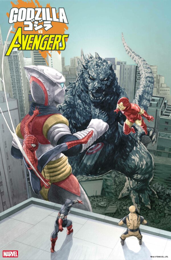 GODZILLA VS #5 Avengers #1 (Mitsuhiro Arita cover G)