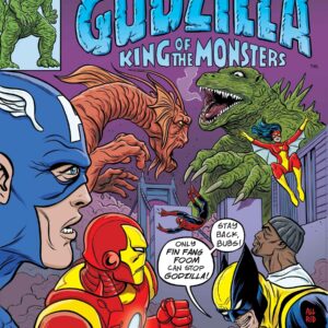 GODZILLA VS #5 Avengers #1 (Mike Allred King of Monsters Homage cover F)