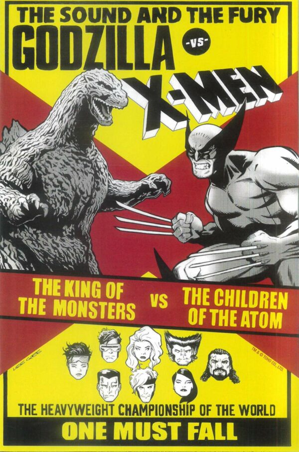 GODZILLA VS #4: X-Men #1 (Lee Garbett Versus cover D)