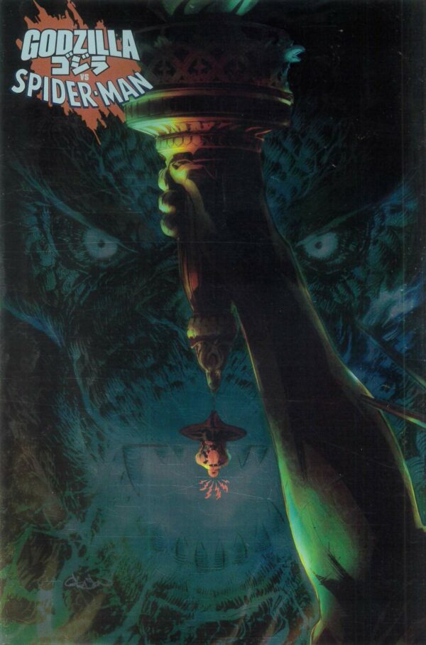 GODZILLA VS #3: Spider-man #1 (Patrick Gleason Foil cover B)
