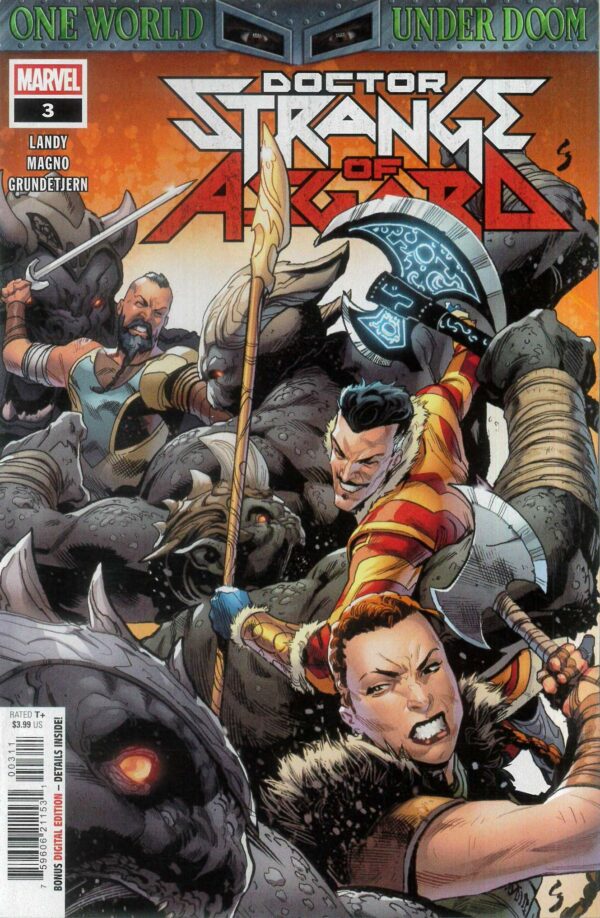 DOCTOR STRANGE OF ASGARD #3: Geoff Shaw cover A