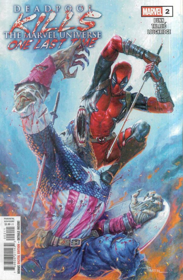DEADPOOL KILLS THE MARVEL UNIVERSE ONE LAST TIME #2: Davide Paratore cover A