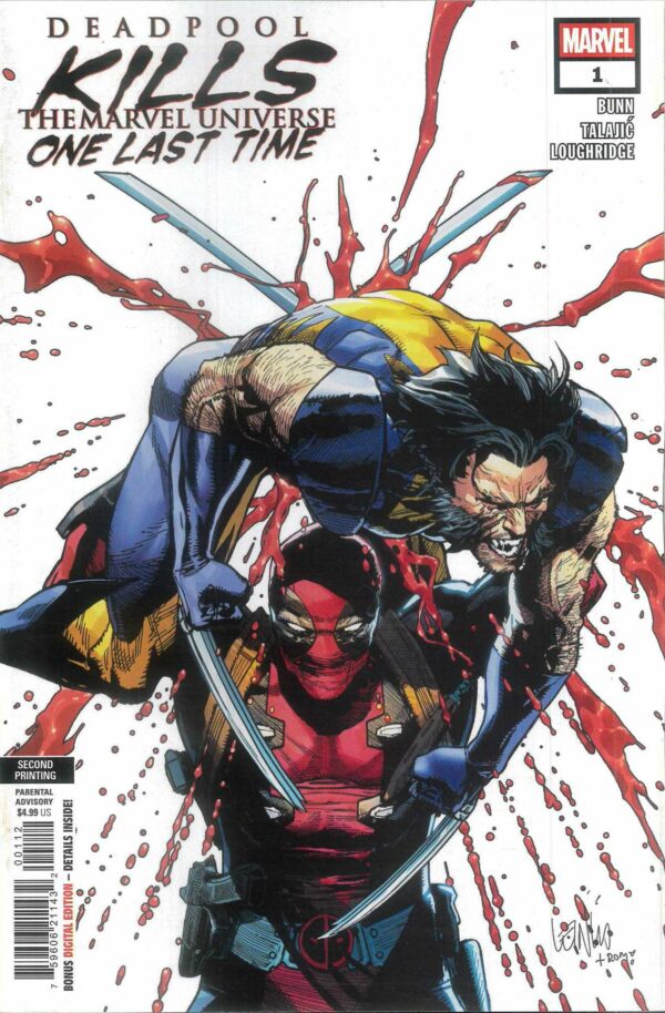 DEADPOOL KILLS THE MARVEL UNIVERSE ONE LAST TIME #1: Leinil Francis Yu 2nd Print