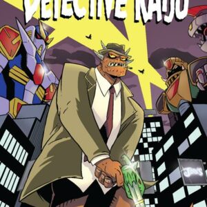 DETECTIVE KAIJU #3 Michael Calero Noir Homage cover B