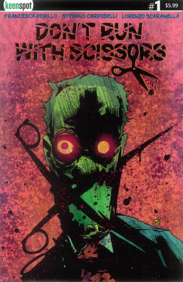 DON’T RUN WITH SCISSORS #1: Stefano Cardoselli cover A