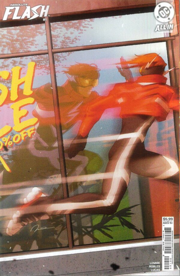 ABSOLUTE FLASH #1: Gerald Parel 2nd Print cover B