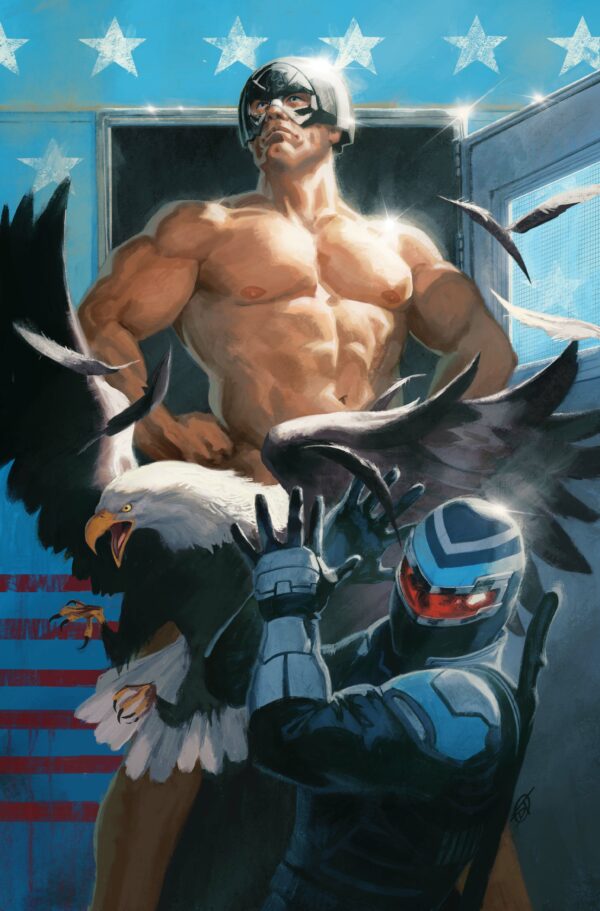 PEACEMAKER PRESENTS VIGILANTE/EAGLY DOUBLE FEATURE #5 David Talaski cover B