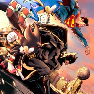 DC X SONIC THE HEDGEHOG #5 Lucas Meyer cover B