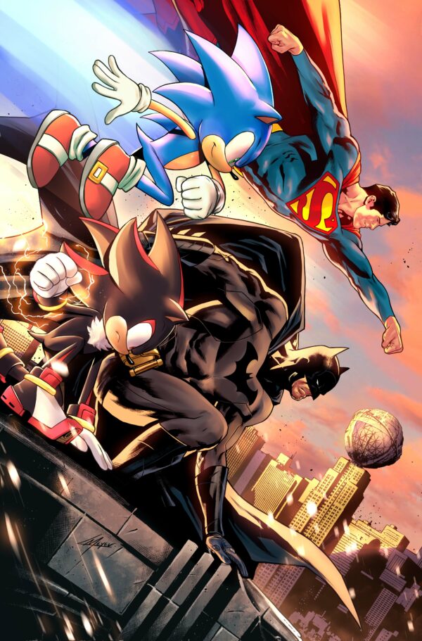 DC X SONIC THE HEDGEHOG #5 Lucas Meyer cover B
