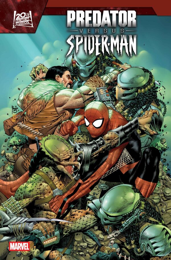 PREDATOR VS SPIDER-MAN #4 Paulo Siqueira cover A