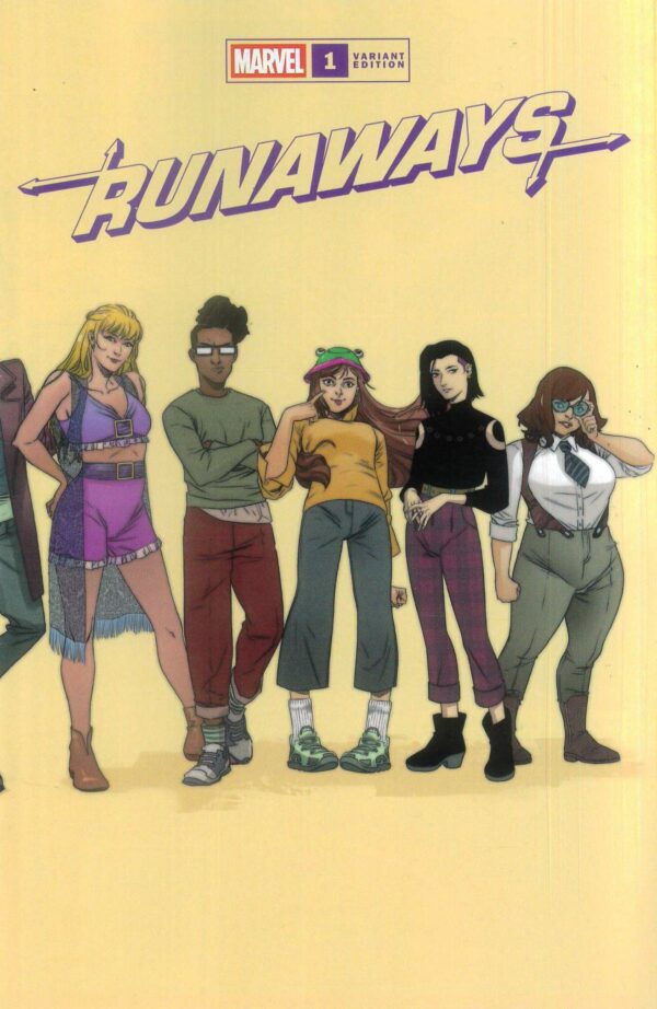 RUNAWAYS (2025 SERIES) #1: Elena Casagrande wraparound cover F