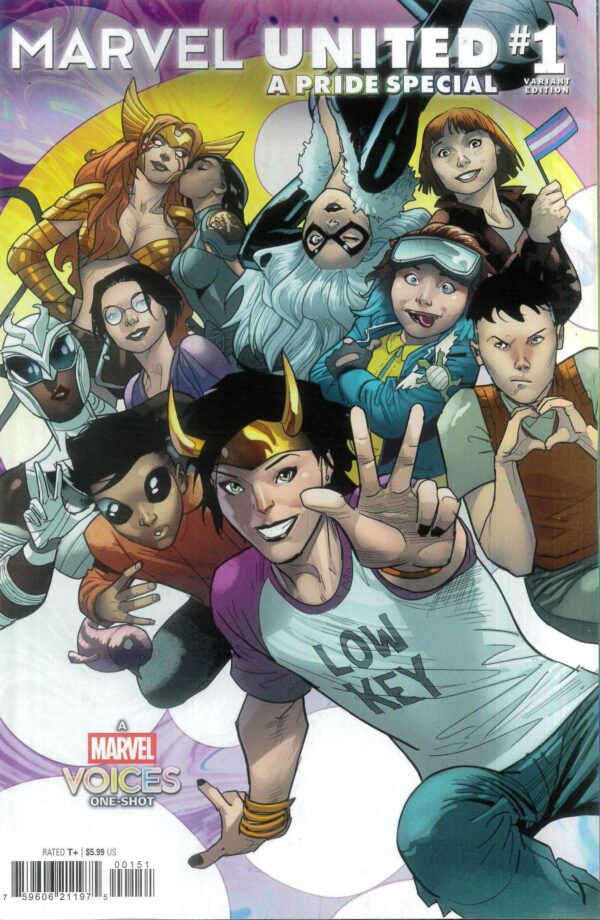 MARVEL UNITED: A PRIDE SPECIAL #1: Jan Bazaldua cover E