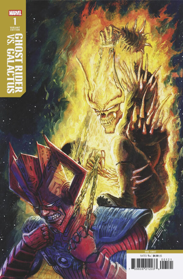 GHOST RIDER VS GALACTUS #1: Juan Ferreyra cover B