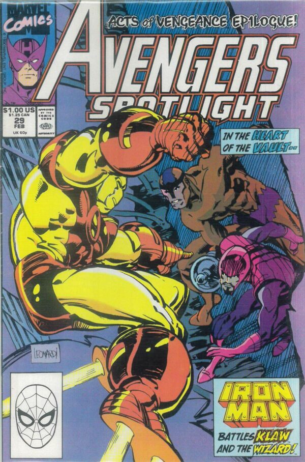 AVENGERS SPOTLIGHT/SOLO AVENGERS #29