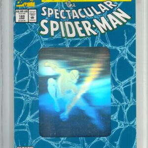 SPECTACULAR SPIDER-MAN (1976-1998,2011 SERIES) #189: Hologram cover – Halo Graded 9.8 (NM/M)