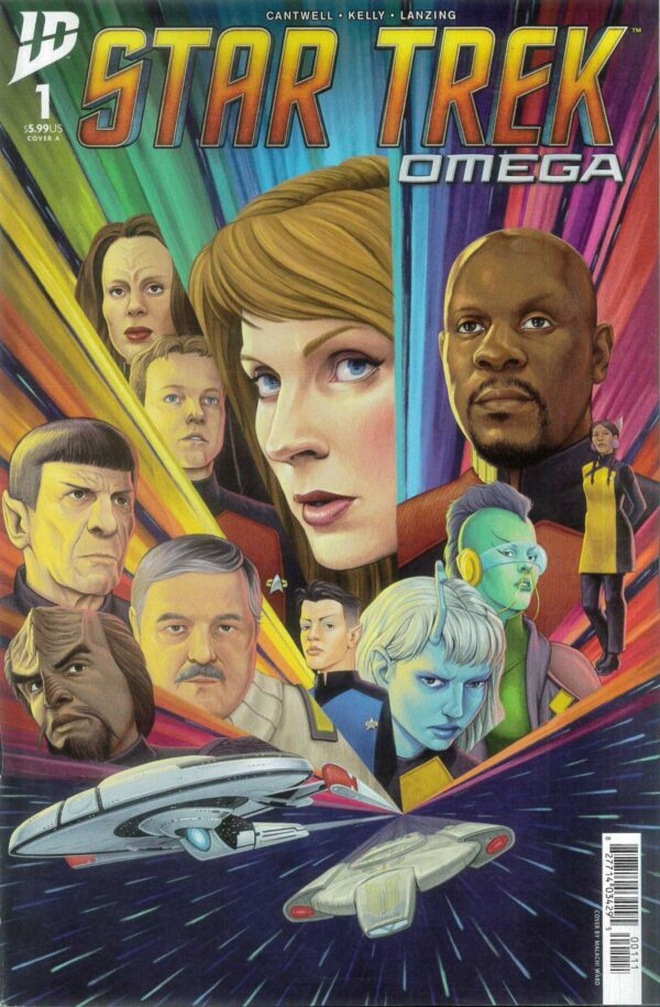 STAR TREK: OMEGA #1: Malachi Ward cover A