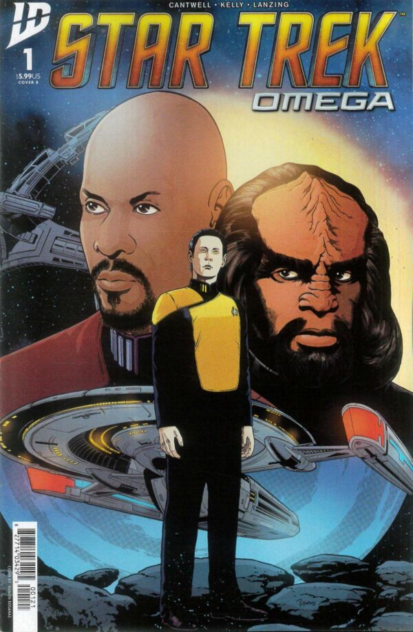 STAR TREK: OMEGA #1: Ramon Rosanas cover B