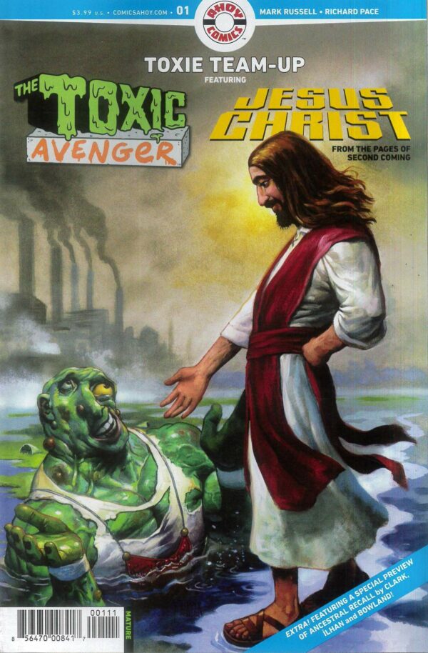 TOXIE TEAM UP #1: Fred Harper cover A