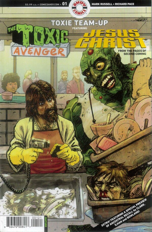TOXIE TEAM UP #1: Richard Pace RI cover B
