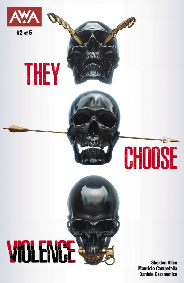 THEY CHOOSE VIOLENCE #2: Rahzzah cover B