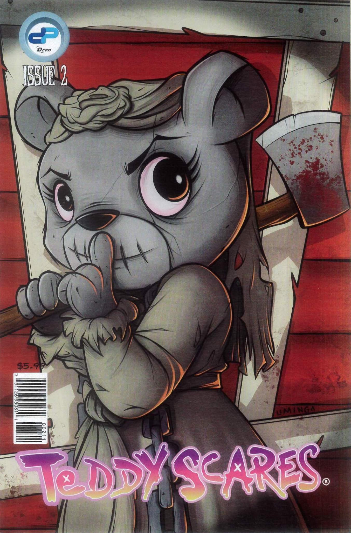 TEDDY SCARES (2025 SERIES) #2: Chris Uminga cover A TEDDY SCARES (2025 SERIES) #2: Chris Uminga cover A