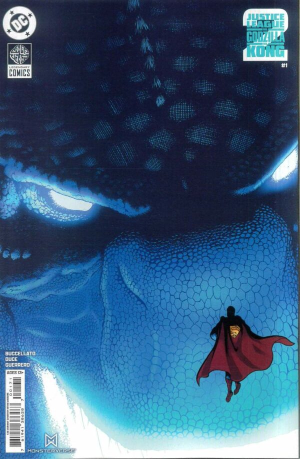 JUSTICE LEAGUE VS GODZILLA VS KONG 2 #1: Kevin Maguire RI cover G