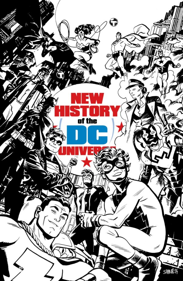 NEW HISTORY OF THE DC UNIVERSE #3 Chris Samnee cover A