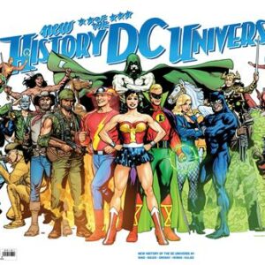 NEW HISTORY OF THE DC UNIVERSE #1: Ryan Sook wraparound Foil cover H
