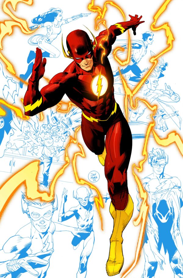 NEW HISTORY OF THE DC UNIVERSE #3 Dan Mora cover B