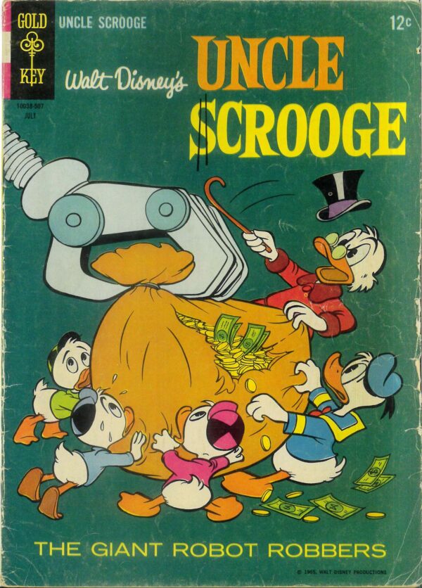 UNCLE SCROOGE #58: Carl Barks – GD/VG