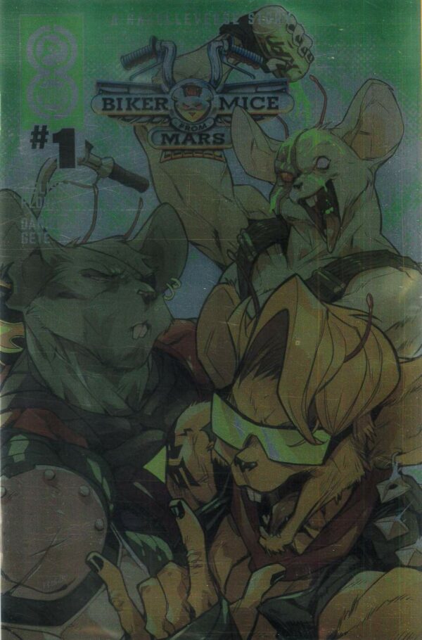 BIKER MICE FROM MARS (2025 SERIES) #1: Karl Kerschl Foil cover E