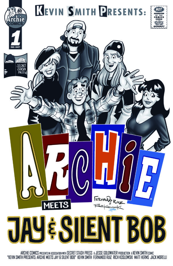 ARCHIE MEETS JAY AND SILIENT BOB #1 Fernando Ruiz cover B