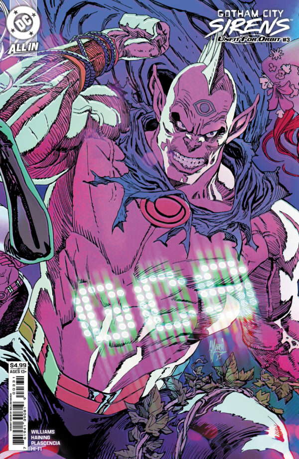 GOTHAM CITY SIRENS: UNFIT FOR ORBIT #3: Guillem March connecting cover C