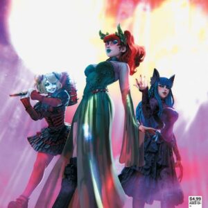 GOTHAM CITY SIRENS: UNFIT FOR ORBIT #1: Noobovich cover B