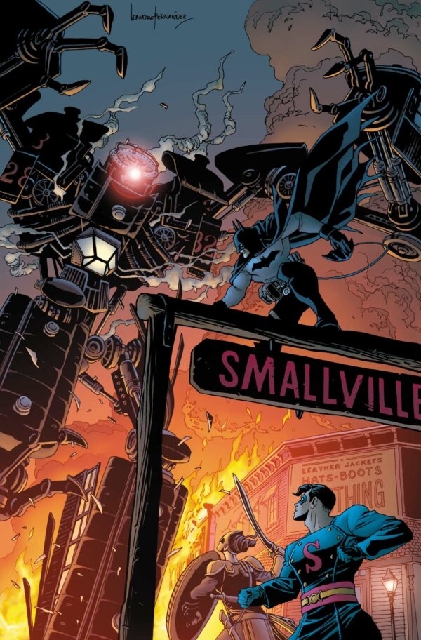 BATMAN: GOTHAM BY GASLIGHT – A LEAGUE FOR JUSTICE #2 Leandro Fernandez cover A