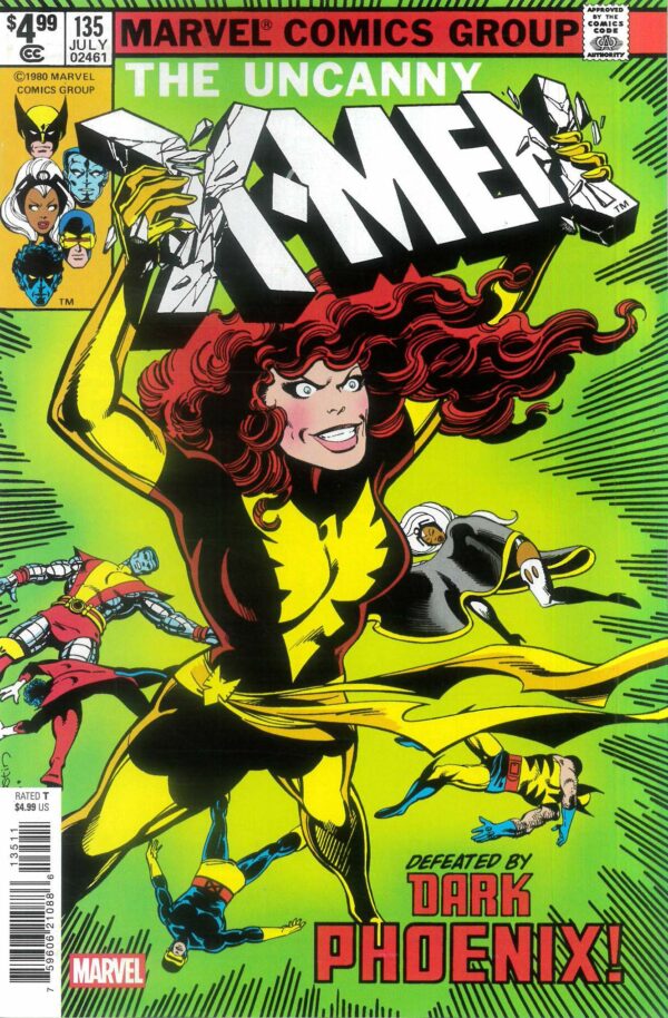 UNCANNY X-MEN (1963-2011,2015 SERIES) #135: 2025 Facsimile edition (John Byrne cover A)