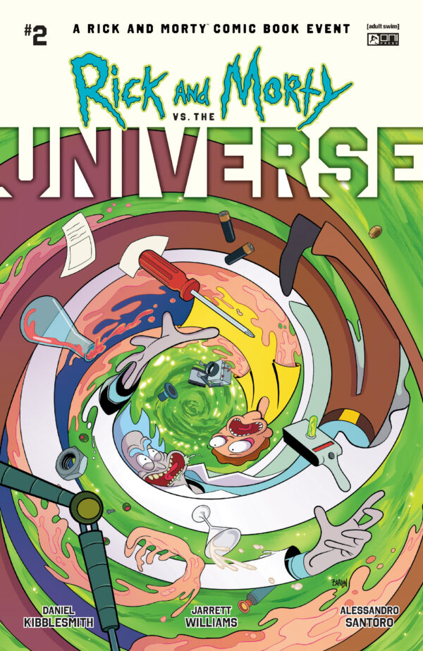 RICK AND MORTY VS THE UNIVERSE #2 Dave Bardin cover C