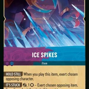 DISNEY LORCANA SINGLE CARDS: REIGN OF JAFAR #174: Ice Spikes (Uncommon 84/204: NM)