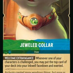 DISNEY LORCANA SINGLE CARDS: REIGN OF JAFAR #189: Jeweled Collar (Uncommon 120/204: NM)