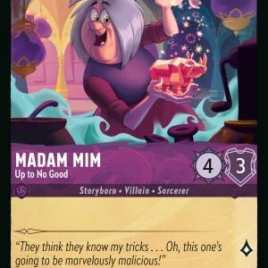 DISNEY LORCANA SINGLE CARDS: REIGN OF JAFAR #246: Madame Medusa – Deceiving Partner (Uncommon 47/204: NM)