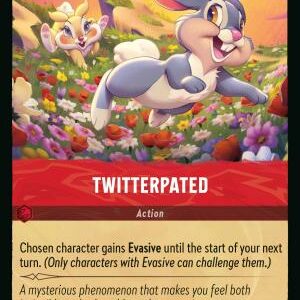 DISNEY LORCANA SINGLE CARDS: REIGN OF JAFAR #399: Twitterpated (Uncommon 150/204: NM)