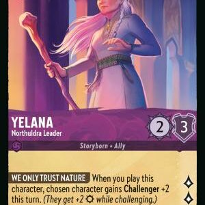 DISNEY LORCANA SINGLE CARDS: REIGN OF JAFAR #423: Yelana – Northuldra Leader (Common 55/204: NM)
